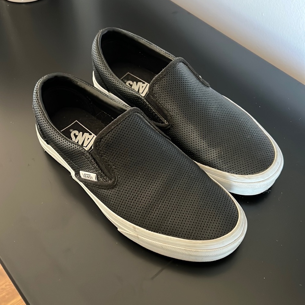 Vans Slip ons Perforated Black